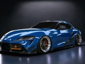 TOYOTA Supra A90 MK5 ARMASPEED Carbon Fiber エアロダイナミック