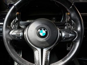 BMW M-Power Forged Carbon Wheel Paddle Shifters
