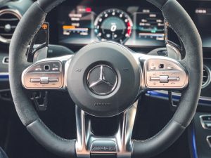 Mercedes-Benz AMG Forged Carbon Wheel Paddle Shifters
