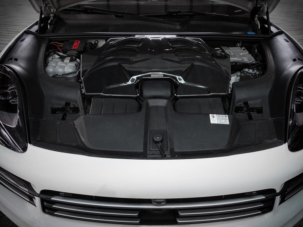 Porsche Cayenne 3rd gen E-Hybrid / S / GTS / Turbo Carbon Fiber Cold エアーインテイク